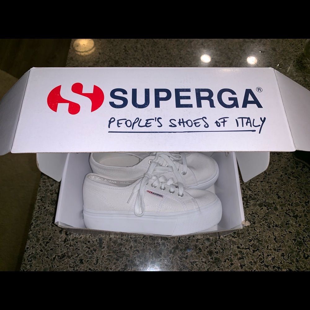 Superga platform sneakers